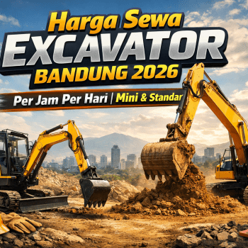 Harga Sewa Excavator Bandung 2026