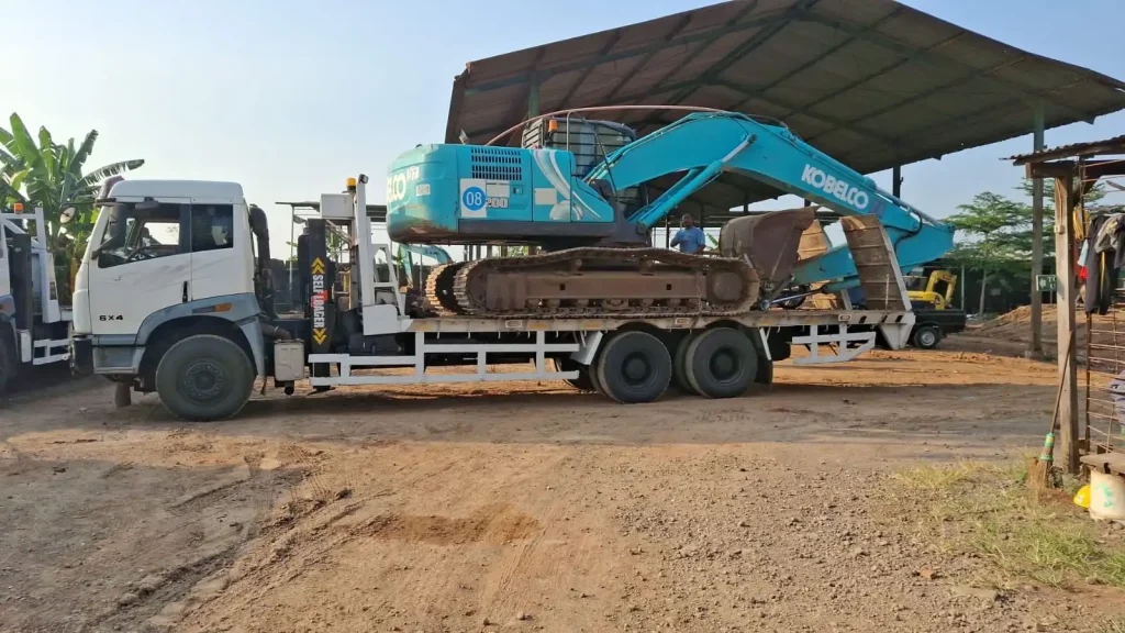 sewa excavator buana project